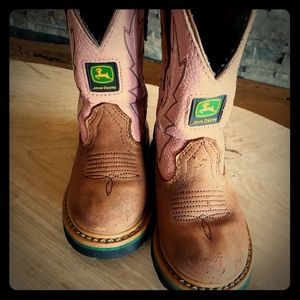 Girls John Deere boots